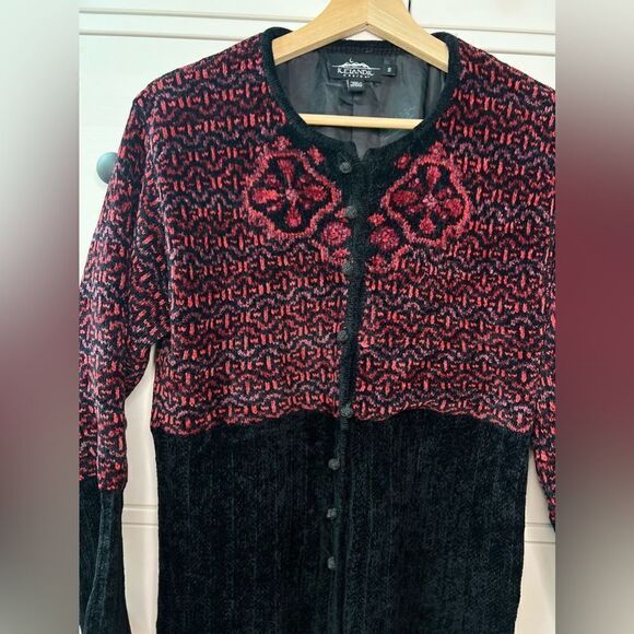 Icelandic Design‎ Sweater Jacket blouse blazer Blend Nordic Lined Size S vintage - Picture 10 of 17